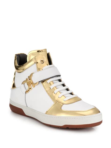 ferragamo sneakers replica|salvatore ferragamo high top sneakers.